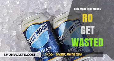 Blue Moons and Intoxication: How Many Does It Take to Get Wasted?
