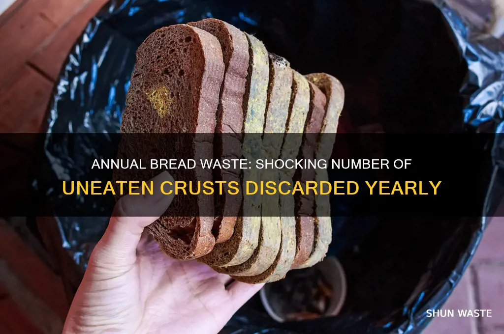 how many bticks are wasted in a yera