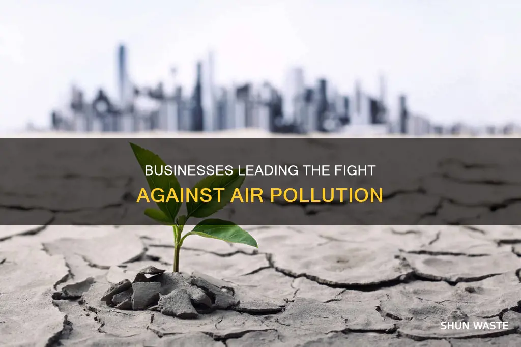 how many businesses are reducing air pollution