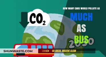 Buses: Fewer Cars, Less Pollution