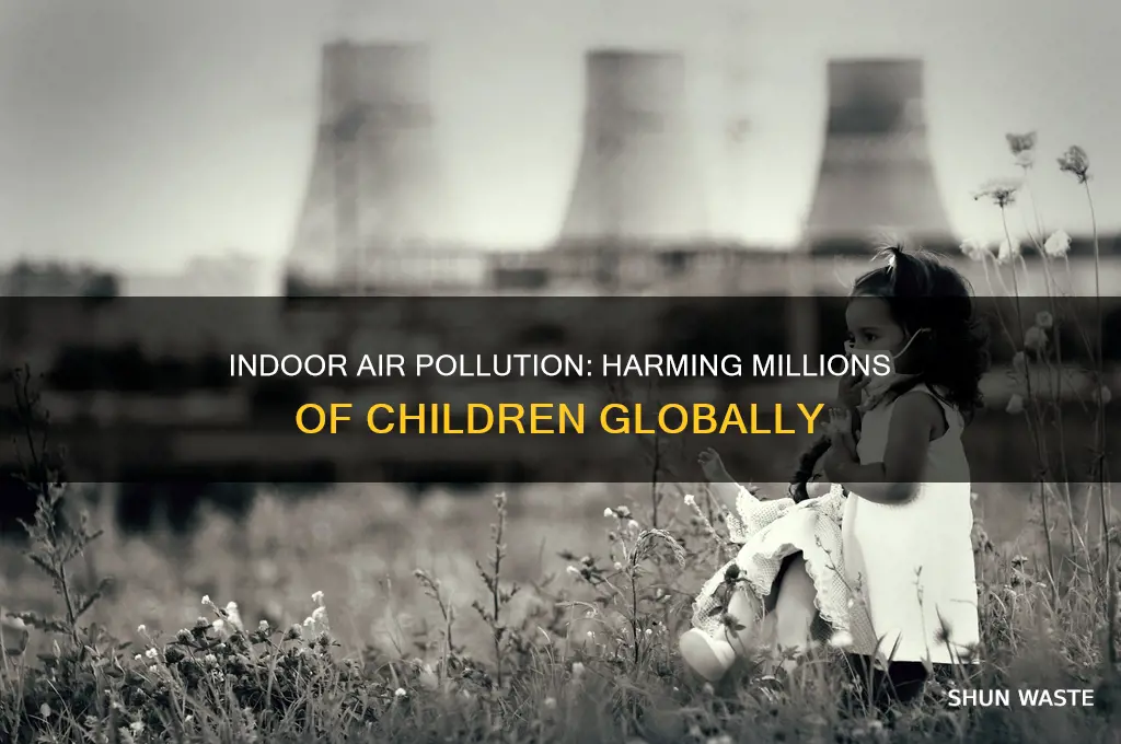 how many children are affected by indoor air pollution