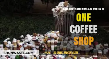The Shocking Environmental Impact of Coffee Cup Waste in One Shop