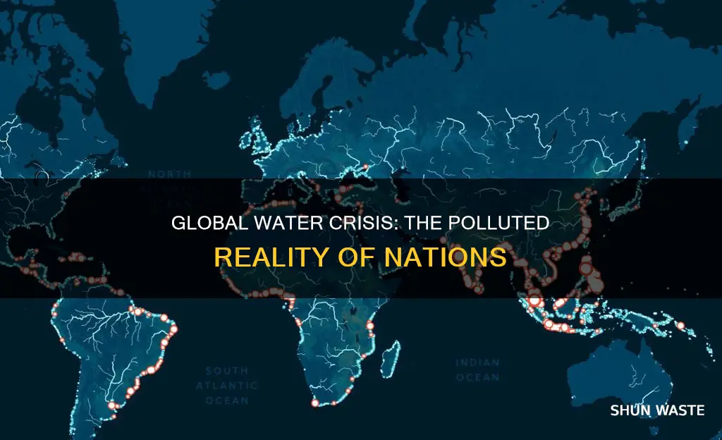 how many countries have polluted water