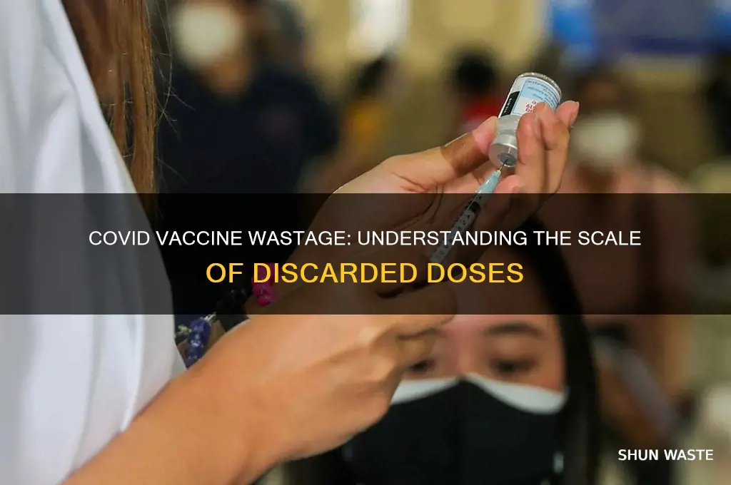 how many doses of covid vaccine have been wasted