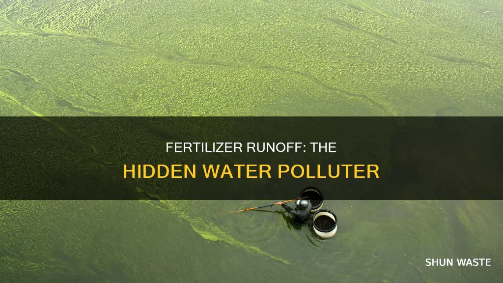 how many fertilizers pollute water