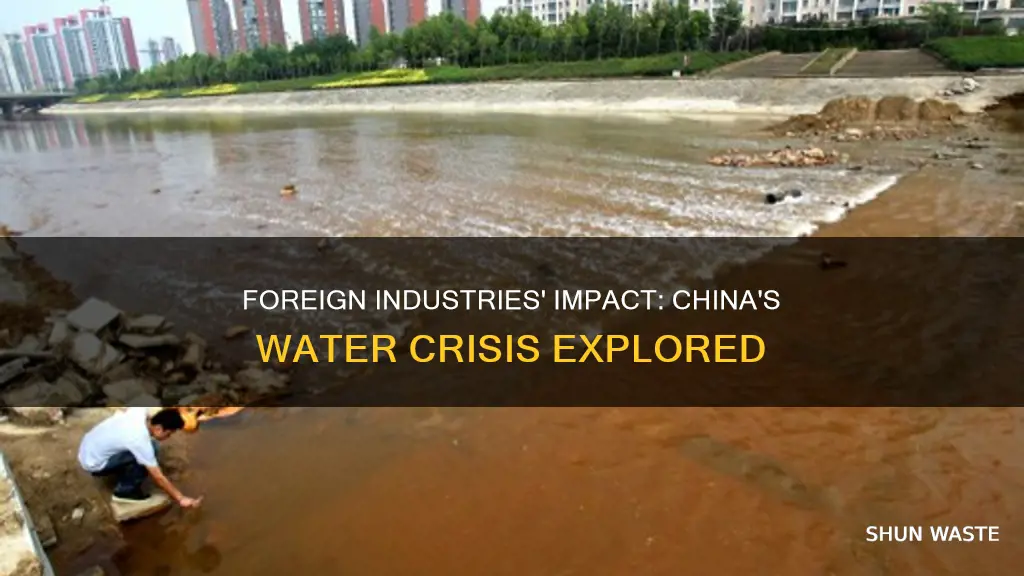 how many foreign industries are polluting the china