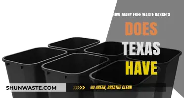 Texas' Free Waste Basket Initiative: Availability and Accessibility Explored