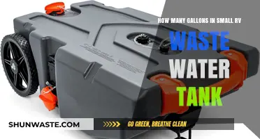 Small RV Waste Water Tank Capacity: Gallons Explained