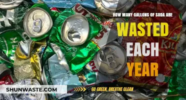 The Shocking Annual Soda Waste: Gallons Poured Down the Drain