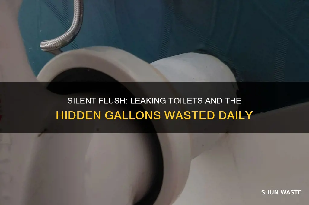 how many gallons wasted with leaking toilet