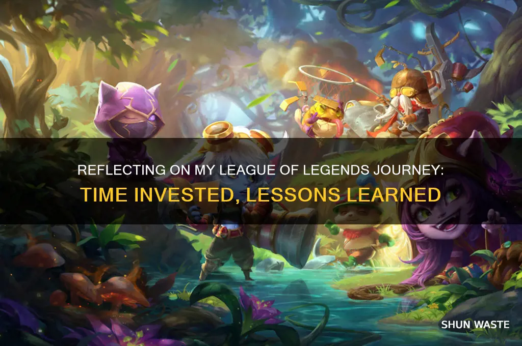 how many games did i waste on league