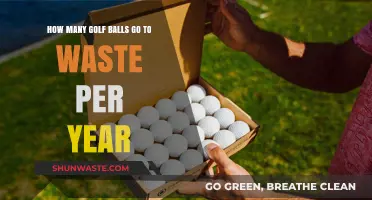 The Shocking Annual Waste of Golf Balls: A Sustainability Concern