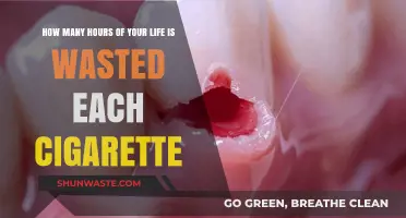 Smoking's Hidden Cost: Hours Lost with Every Cigarette