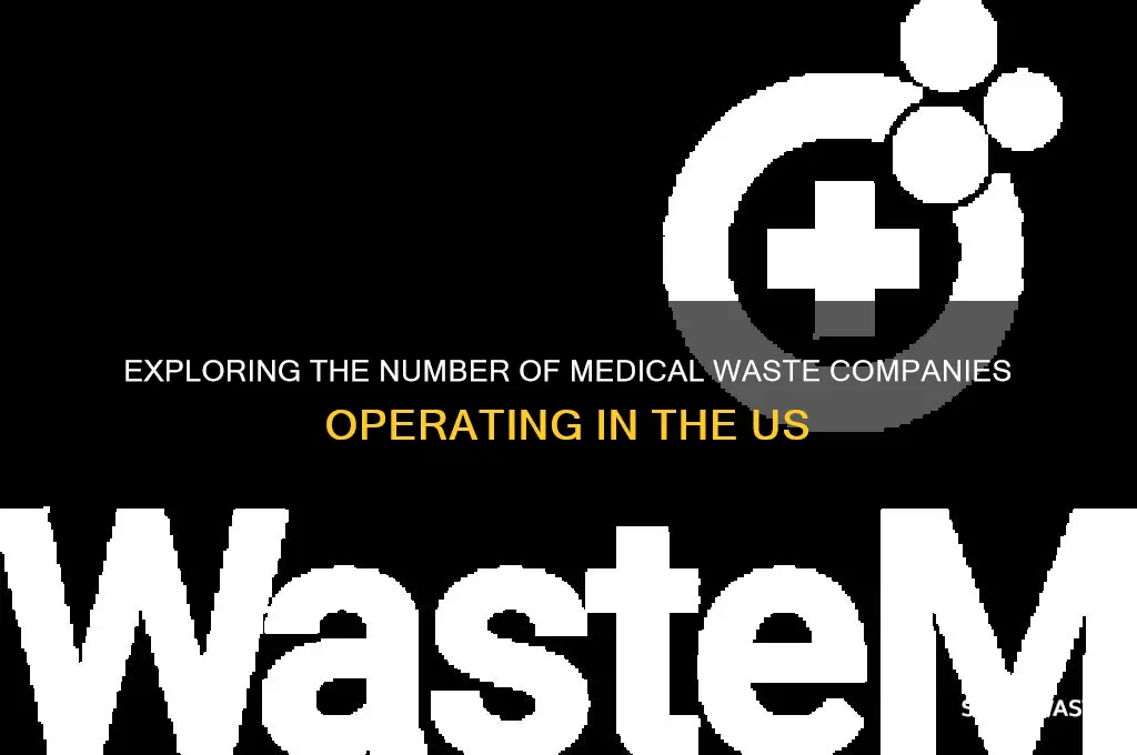 how many medical waste companies in the us