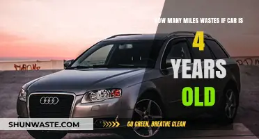 4-Year-Old Car Mileage: How Many Miles Are Considered Wasted?