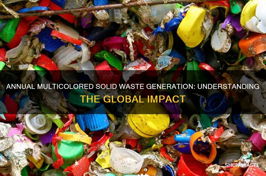 how many multicul solid waste per year