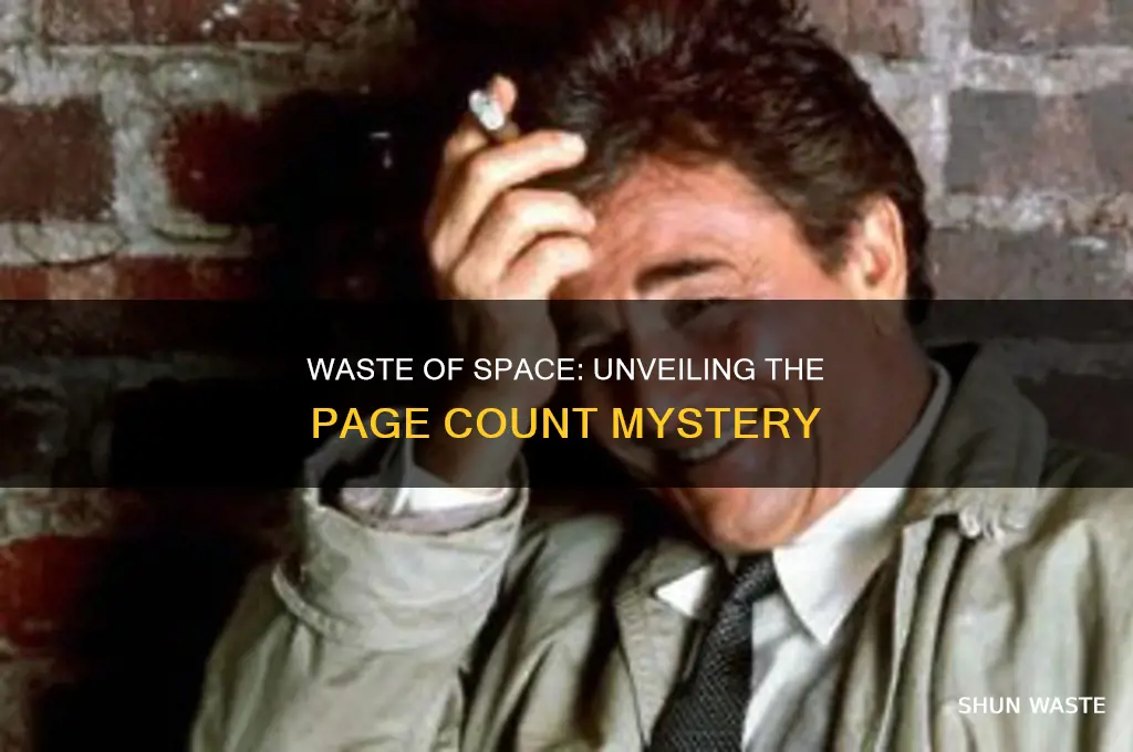 how many pages are in waste of space