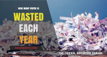 The Shocking Annual Toll of Paper Waste on Our Planet