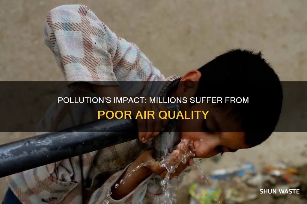 how many people are affected by pollution