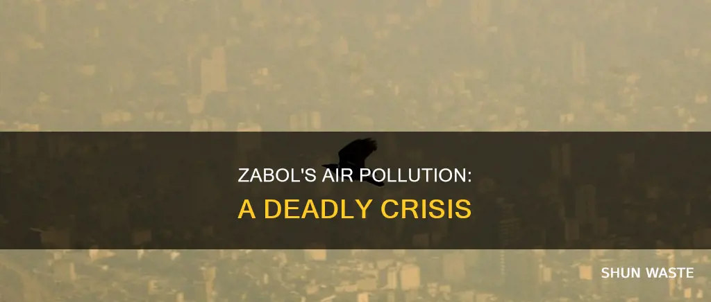 how many people die from air pollution in zabol