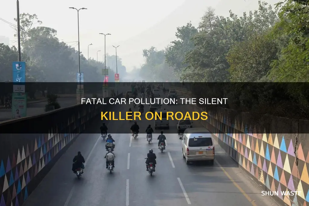 how many people die from car pollution