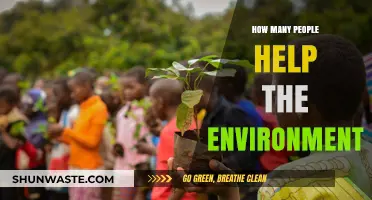 Uniting for a Greener Future: How Many People Help the Environment?