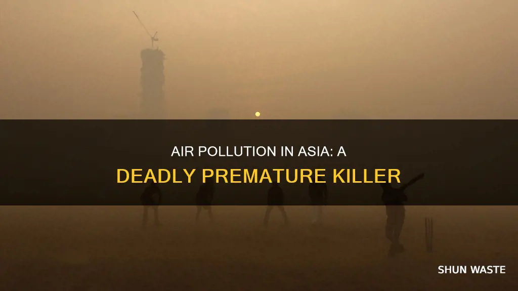 how many people in asia die prematurely from air pollution