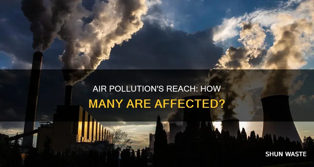 how many people were exposed to ambient air pollution