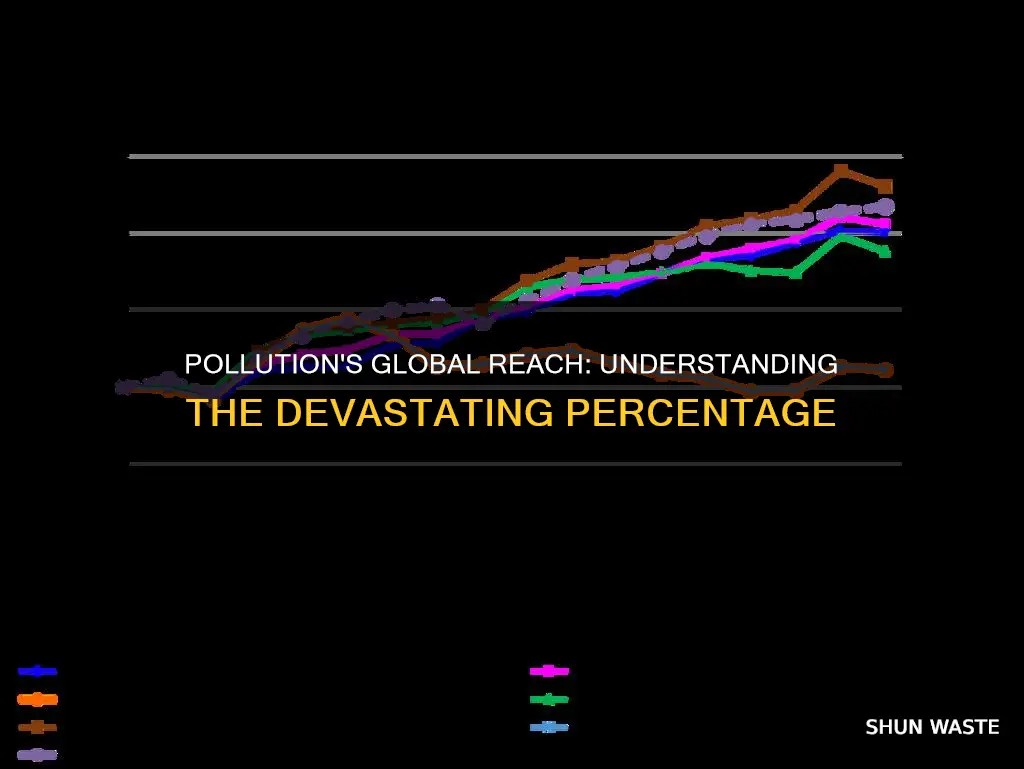 how many percent the pollution in the world