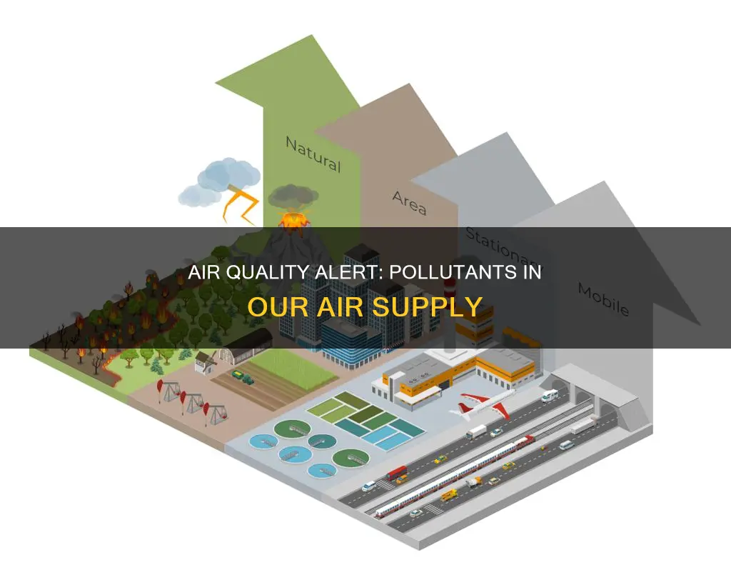 how many pollutants are in the air
