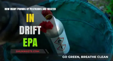 EPA Reports Shocking Pesticide Drift Waste in Pounds Annually