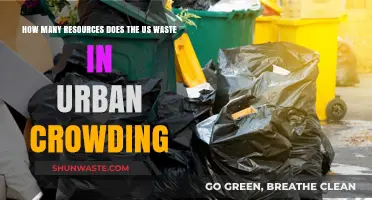 Urban Crowding in the US: Wasted Resources and Sustainable Solutions