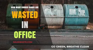 Reducing Office Waste: The Surprising Impact of Discarded Rubber Bands