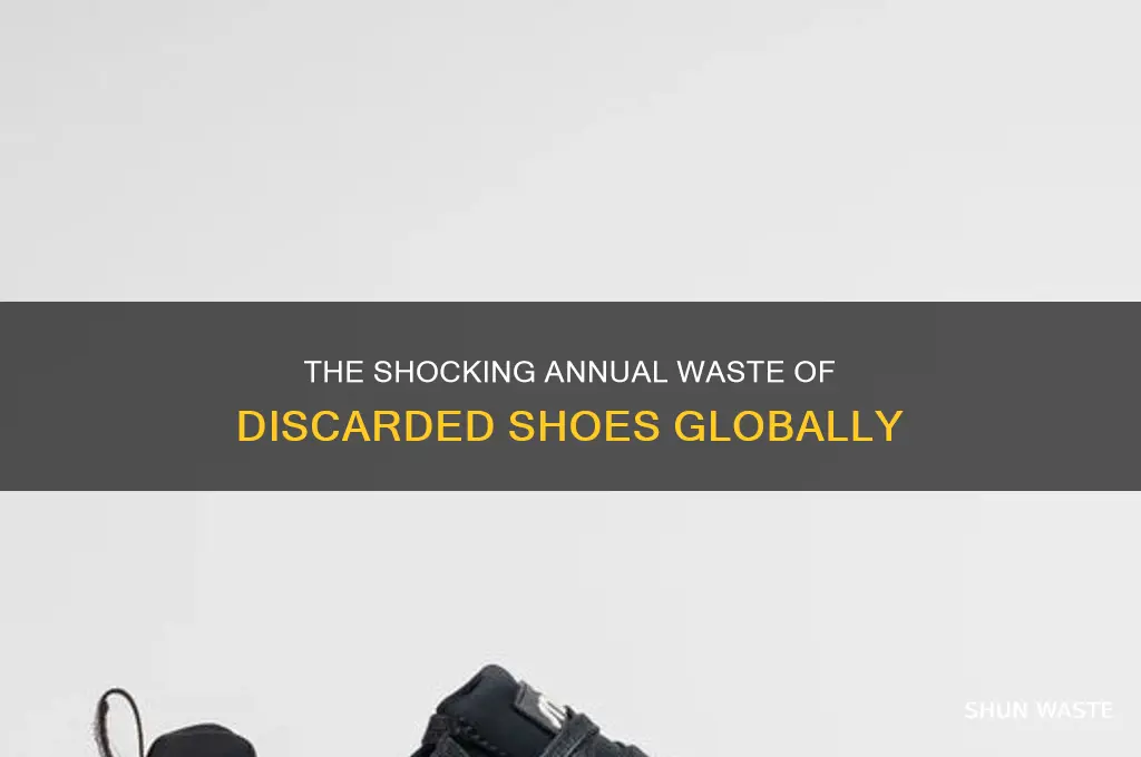 how many shoes are wasted each year