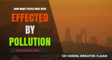 Pollution's Reach: States Affected by Environmental Crisis