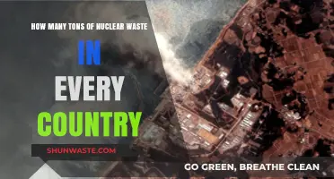 Global Nuclear Waste Inventory: Tons Accumulated by Each Country