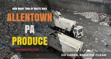Allentown's Waste Output: Uncovering the Tons of Trash Produced Annually