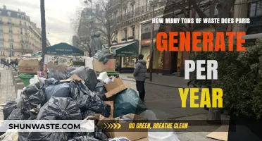 Paris' Annual Waste Generation: Unveiling the City's Tonnes of Trash