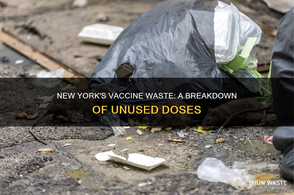 how many vaccines were wasted in new york