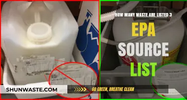 EPA's Source List: Unveiling the Count of Listed Wastes