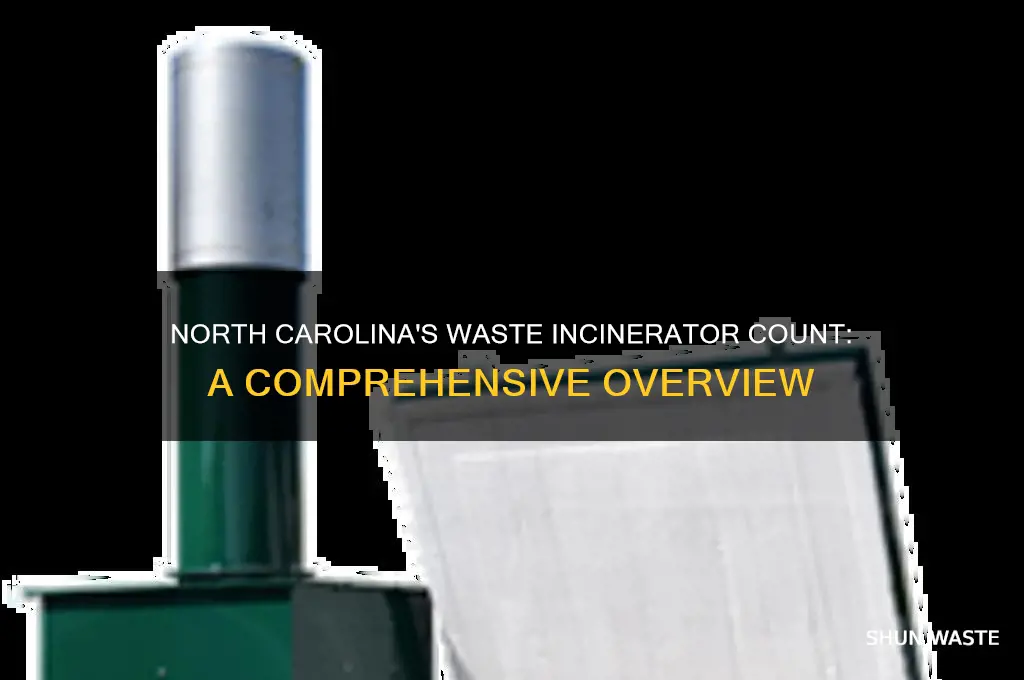 how many waste incinerators are in the north carolina