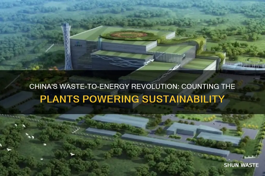 how many waste to energy plants are in the china
