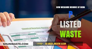 Accurate Measurement Techniques for RCRA P-Listed Waste Residue