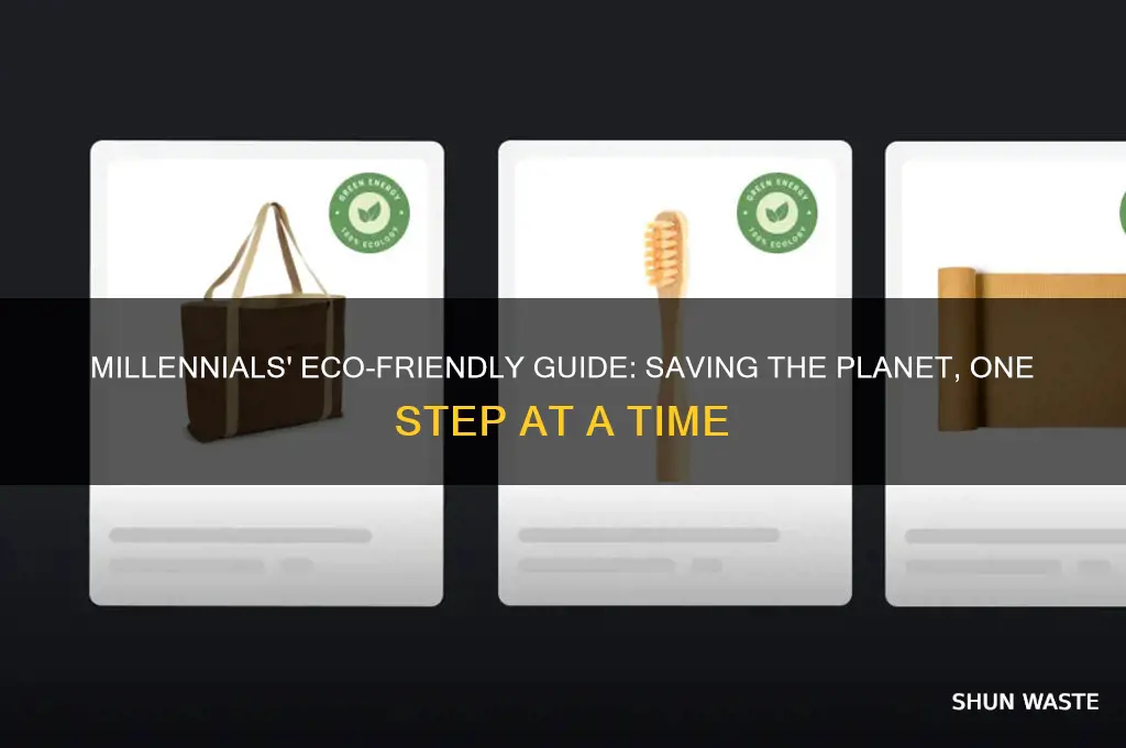 how millennials can save environment