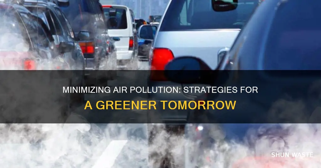 how minimize air pollution