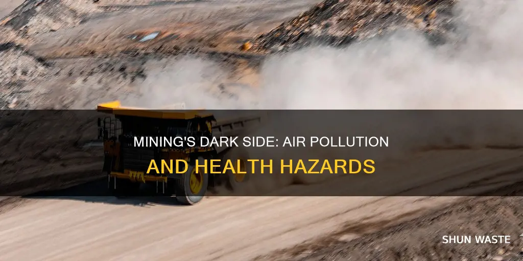 how mining causes air pollution