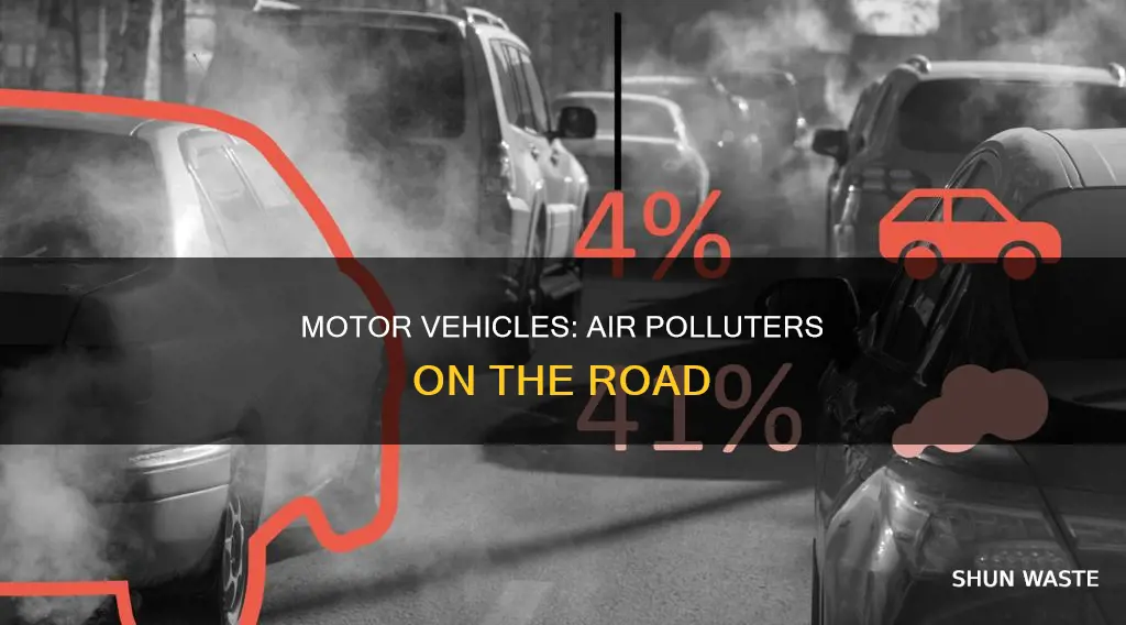 how motor vehicles pollute the air