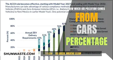 Cars' Air Pollution Contribution: Understanding the Devastating Percentage