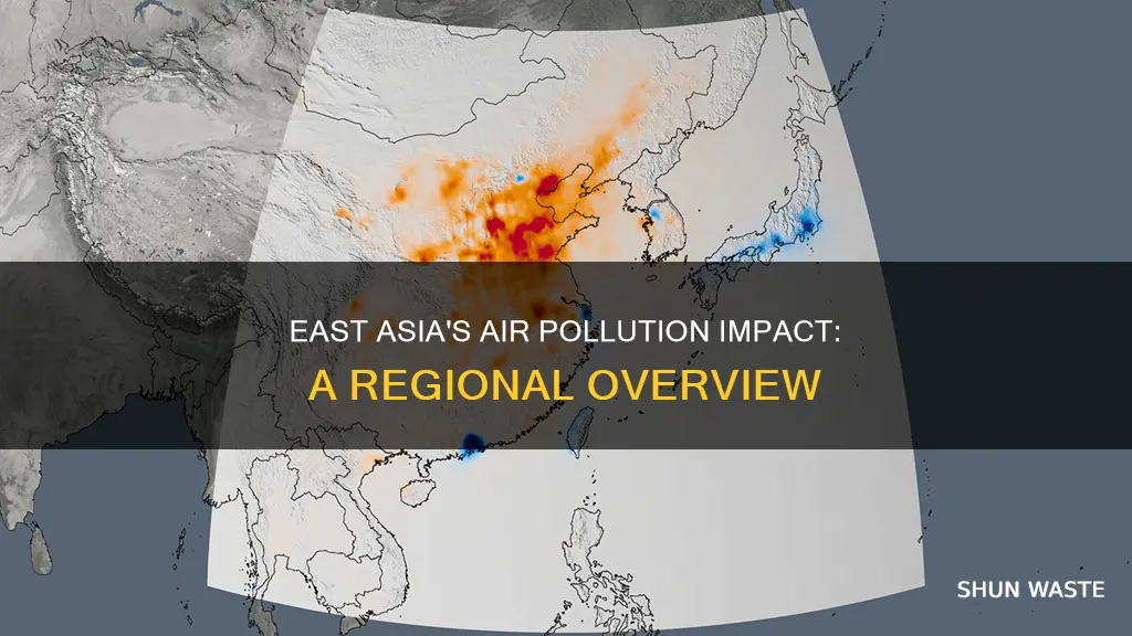 how much air pollution does east asia cause