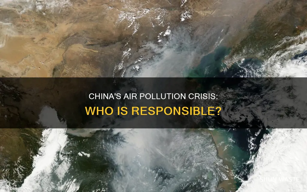 how much air pollution is china responsible for